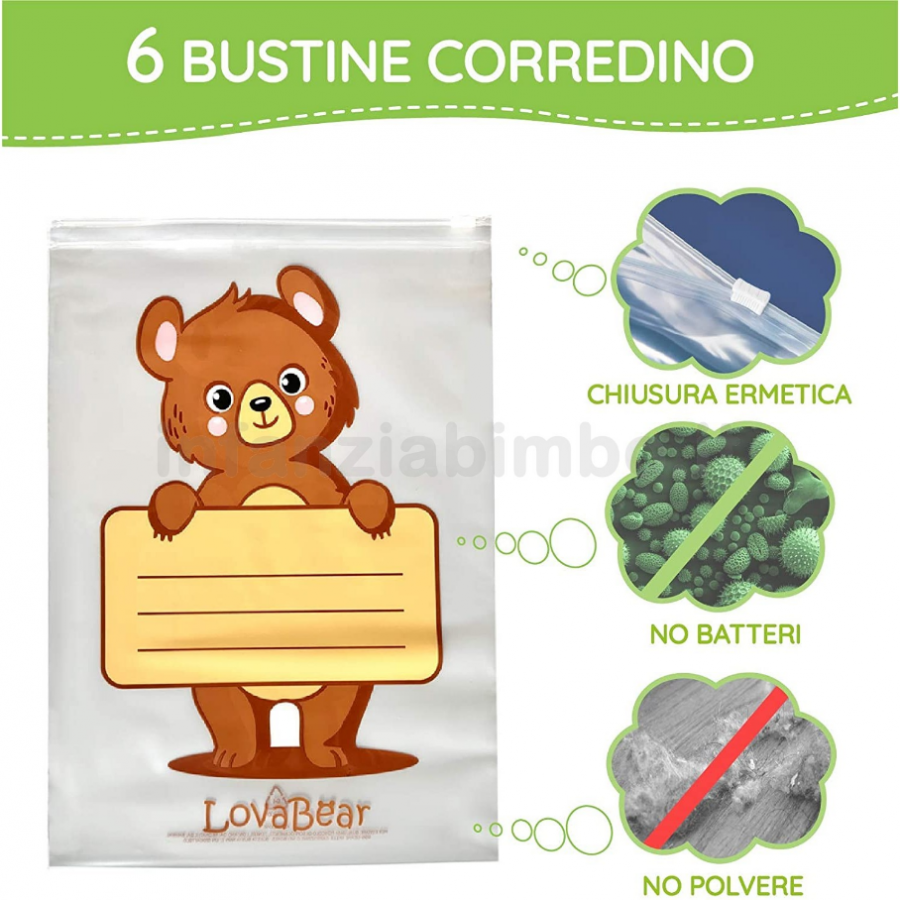 Bustine per Corredino - Orsetto 2