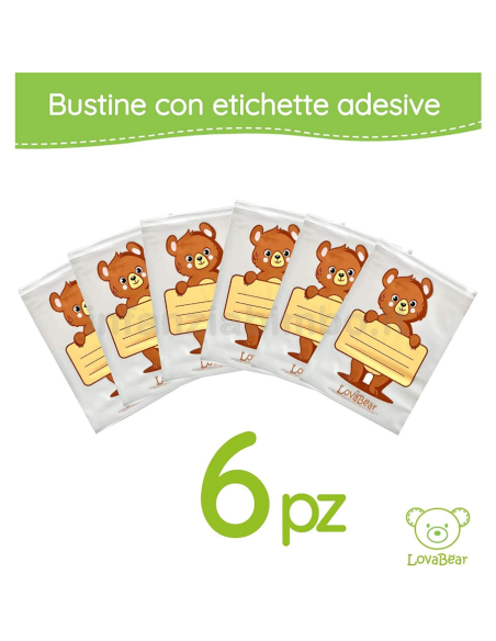 Bustine per Corredino - Orsetto