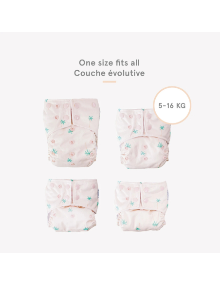 Pannolino lavabile Pocket - Avocado