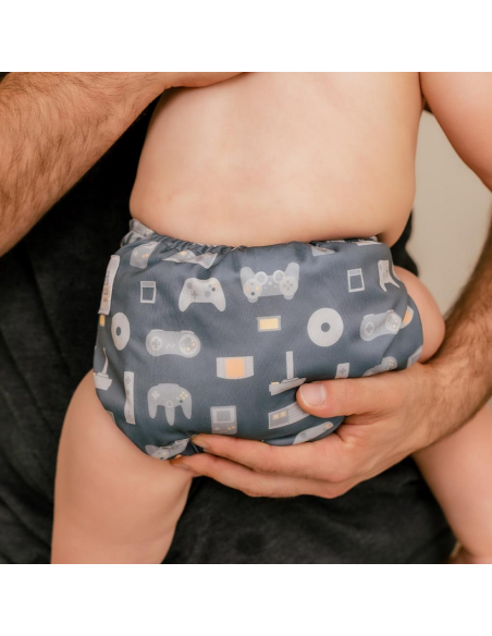 Pannolino lavabile Pocket - Videogame LPO