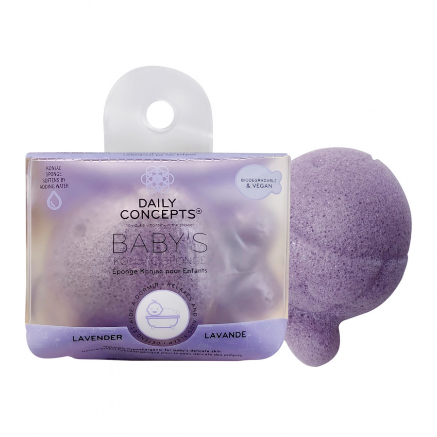 Spugna pesciolino di Konjac alla Lavanda 2