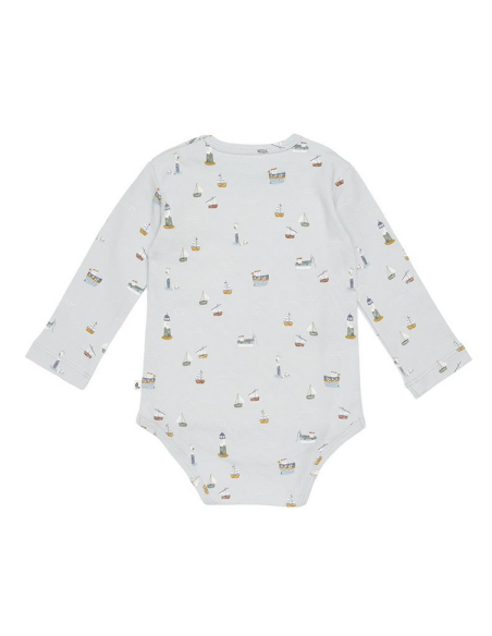 Body manica lunga - Sailors Bay Blue