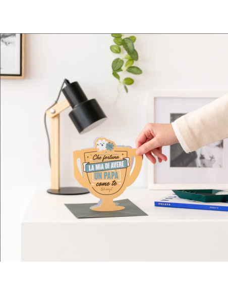 Biglietto - Che fortuna la mia di avere un papà come te