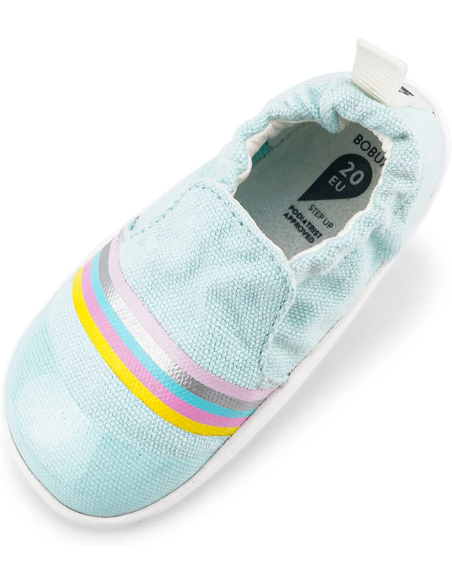 Scarpa primi passi Xplorer Scamp - Aqua + Silver Rainbow