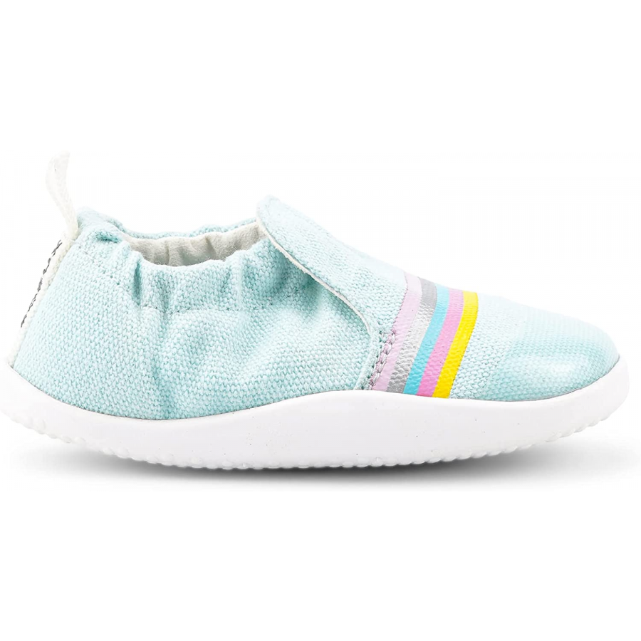 Scarpa primi passi Xplorer Scamp - Aqua + Silver Rainbow 2