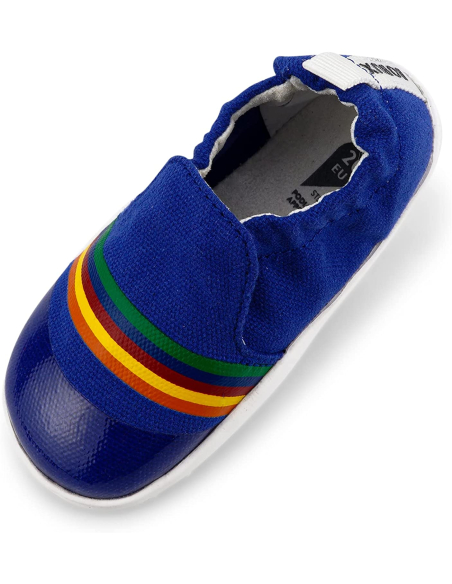 Scarpa primi passi Xplorer Scamp - Blueberry + Red Rainbow