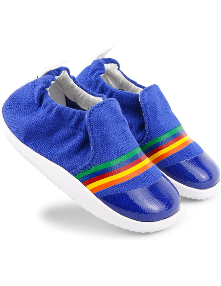 Scarpa primi passi Xplorer Scamp - Blueberry + Red Rainbow