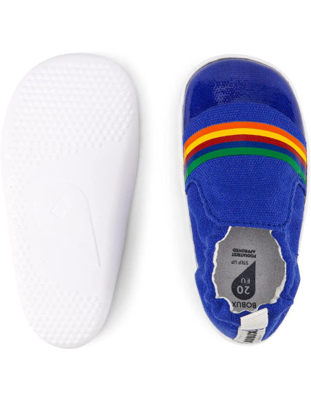 Scarpa primi passi Xplorer Scamp - Blueberry + Red Rainbow