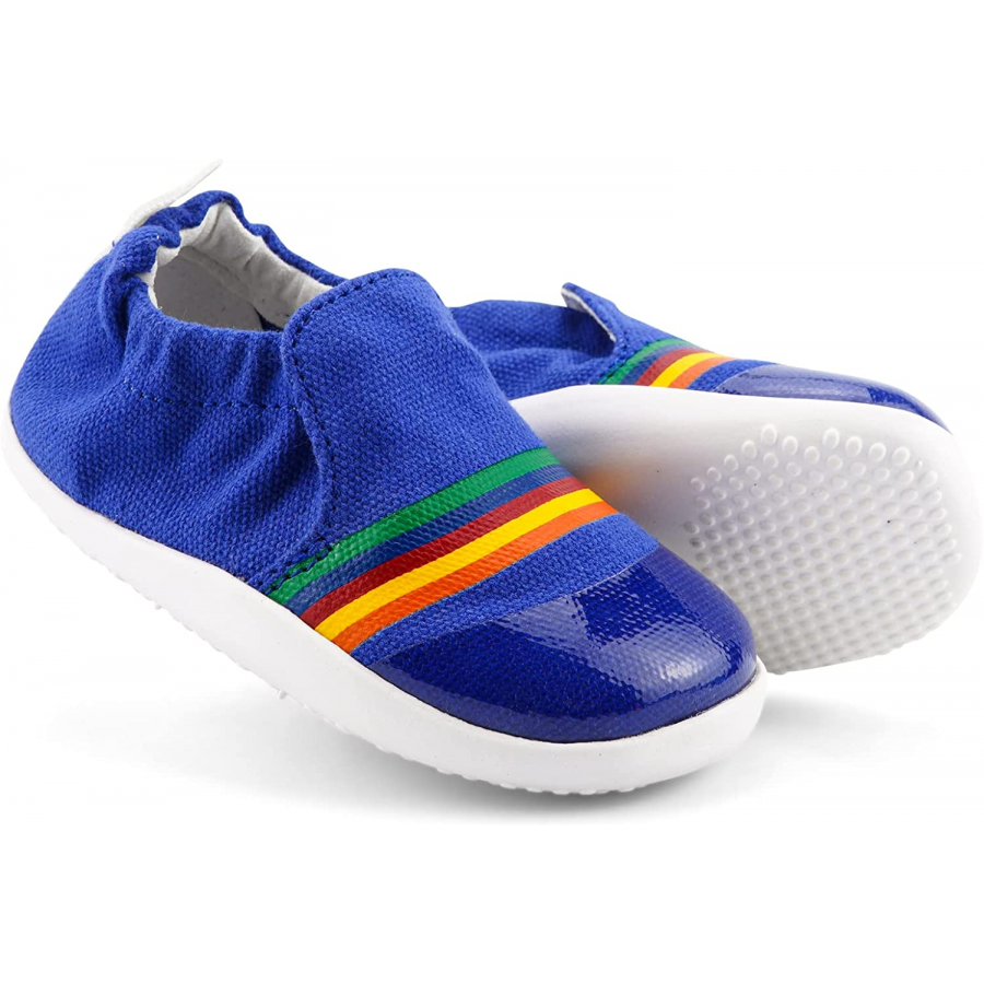 Scarpa primi passi Xplorer Scamp - Blueberry + Red Rainbow