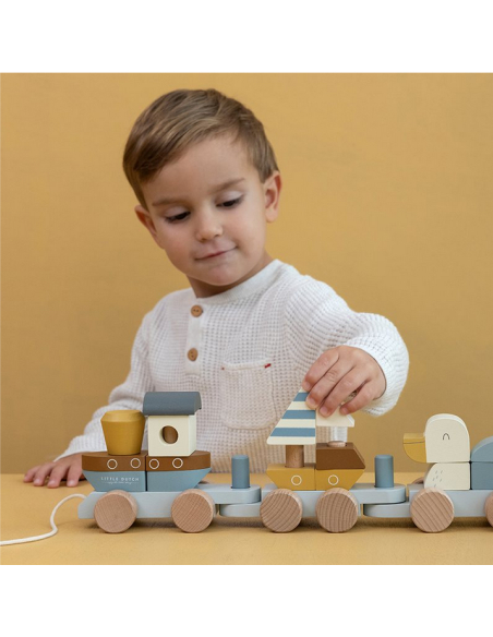 Trenino in legno Sailors Bay