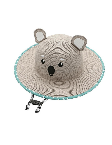Cappello di Paglia Anti-UV SPF 50+ Fantasia Koala