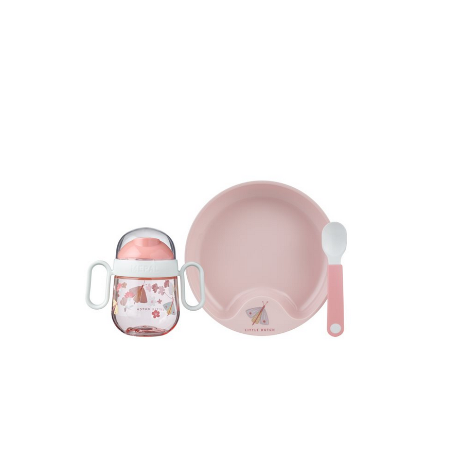 Set pappa (3 pz) Flowers & Butterflies