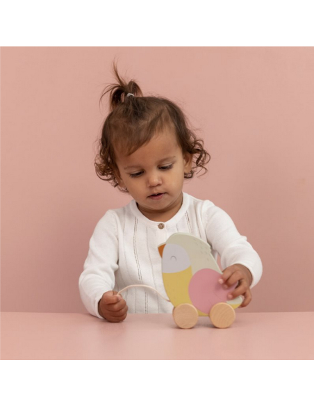 Trainabile in legno Abby