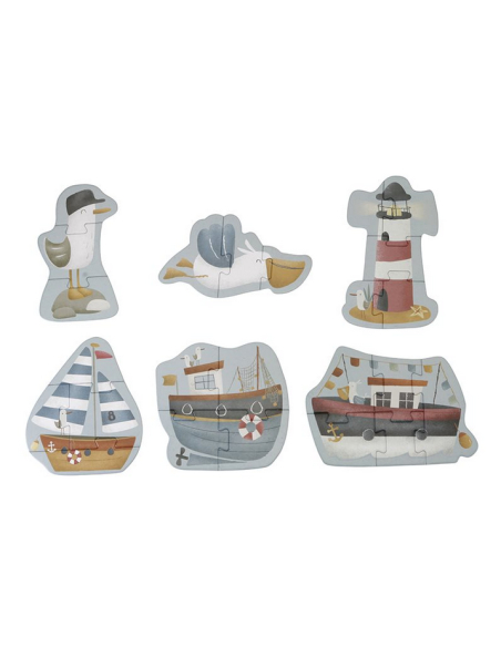 Puzzles 6 in 1 Sailor Bay