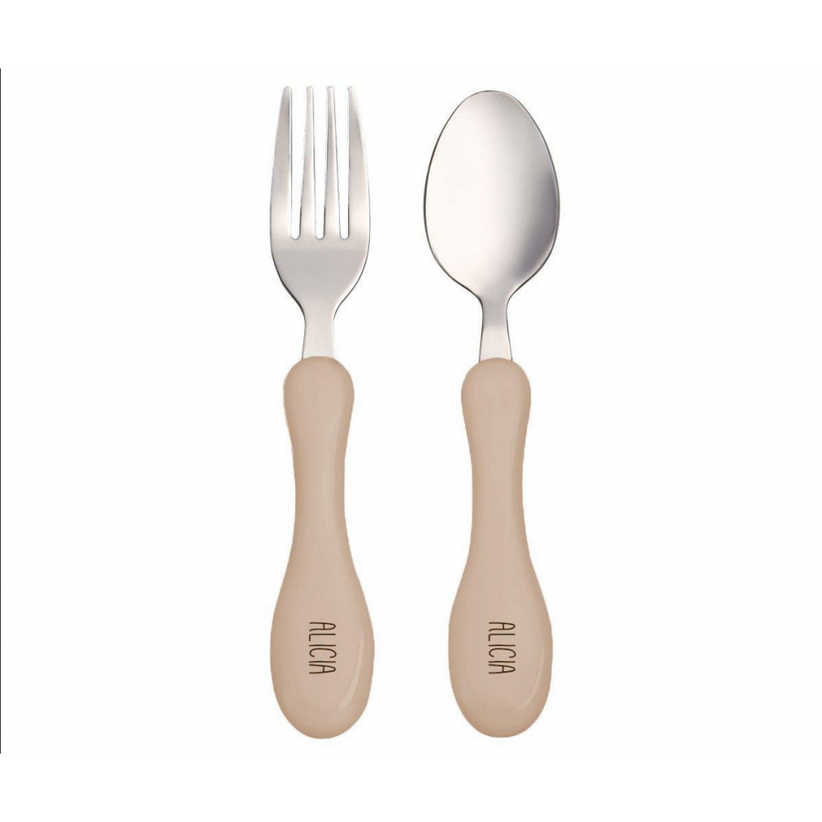 TUTETE - Set Posate Pastel Caramello