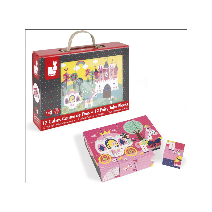 Puzzle 12 cubi - Racconti di Fate