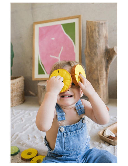 Gioco dentizione e bagnetto - Ananas l'ananas