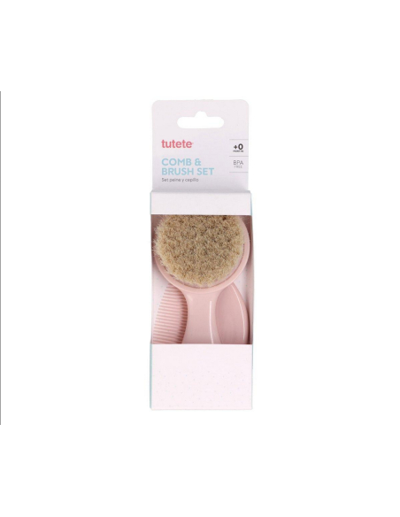 Set Pettine e spazzola Rosa