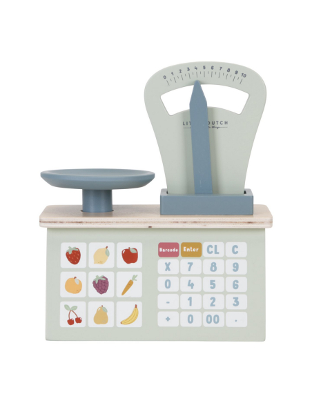 Bilancia giocattolo in legno