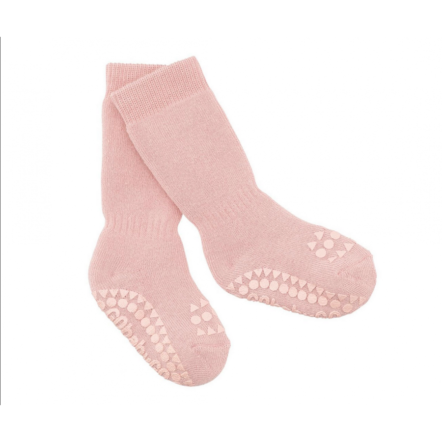 Calzini antiscivolo Dusty Rose cotone