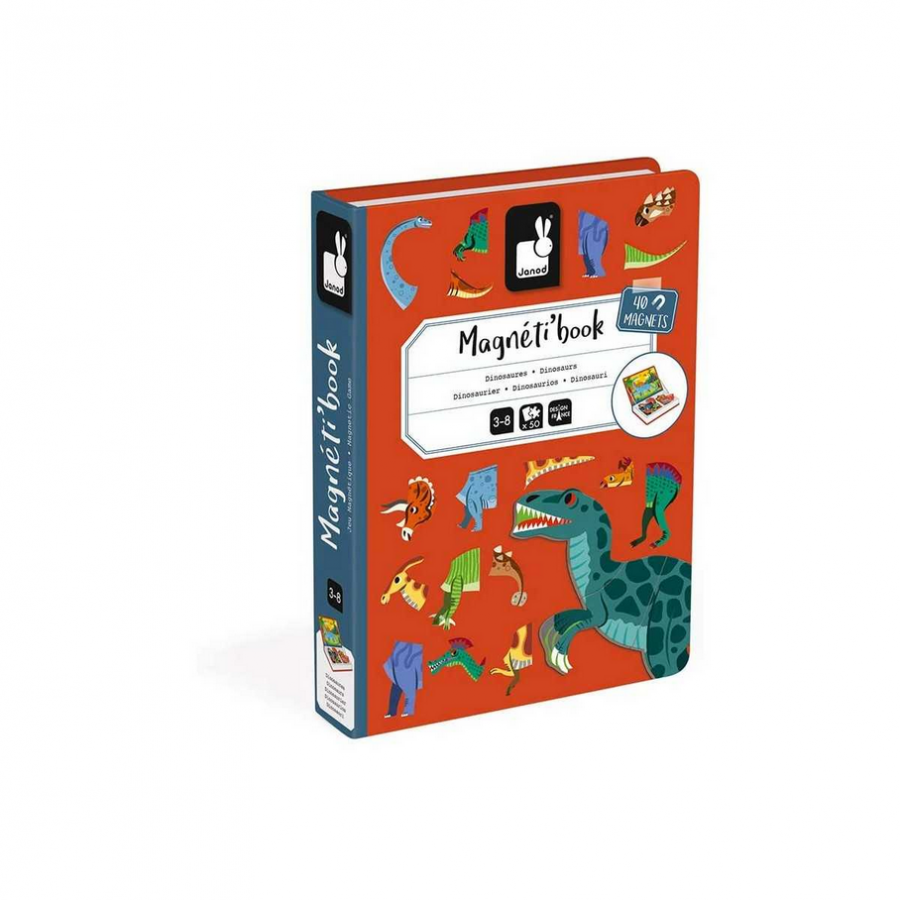 Magnéti'Book Libro magnetico - Dinosauri