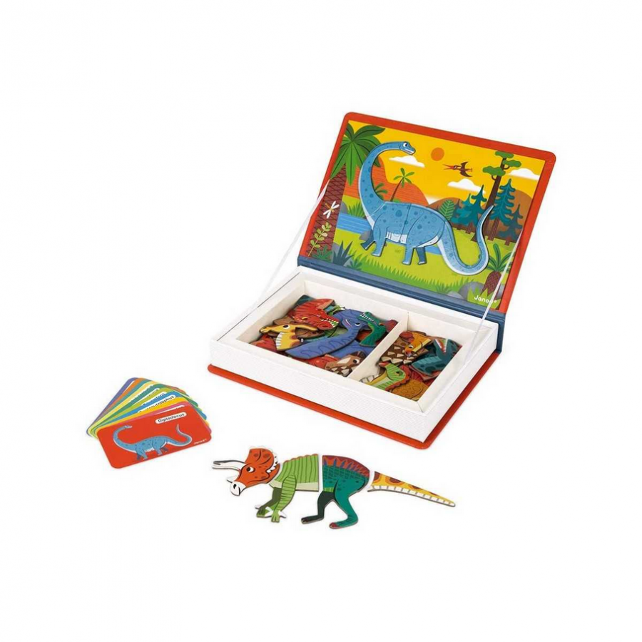 Magnéti'Book Libro magnetico - Dinosauri 2