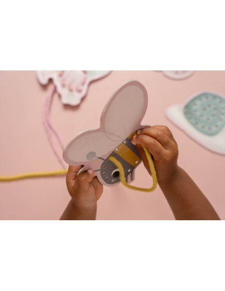 Sagomine in cartonboard da infilare Flowers & Butterflies