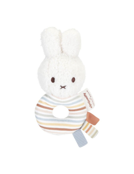 Rattle miffy Vintage Sunny Stripes