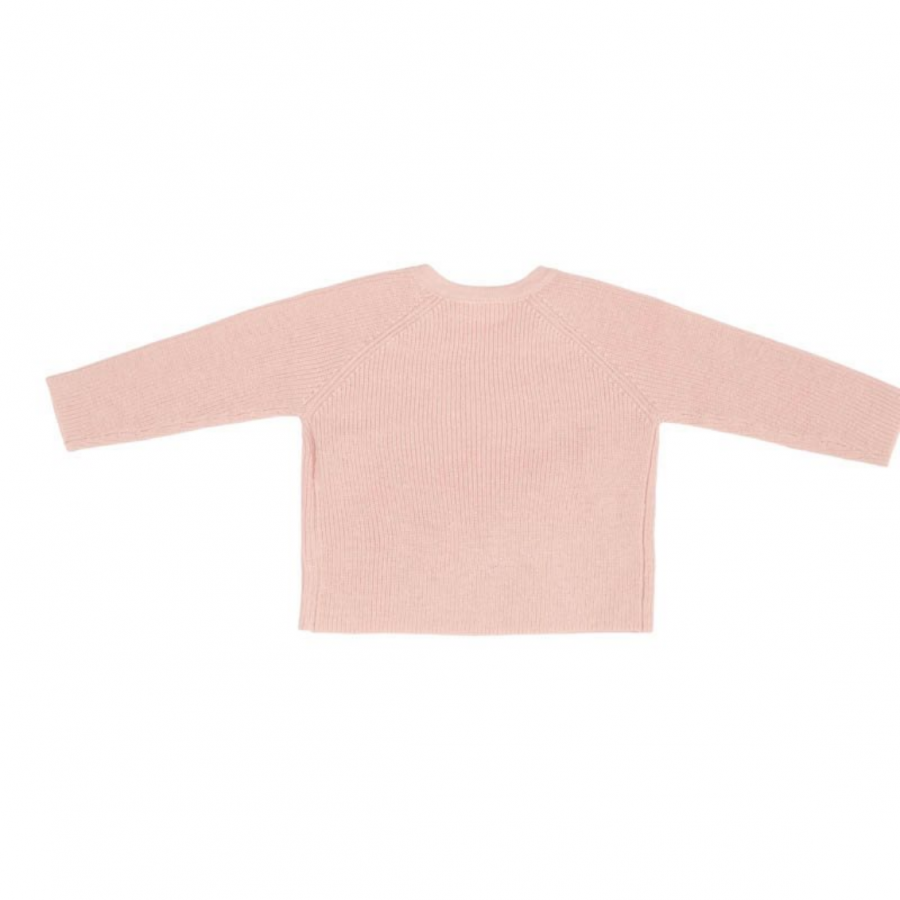Cardigan a incrocio Knitted - Soft Pink 2
