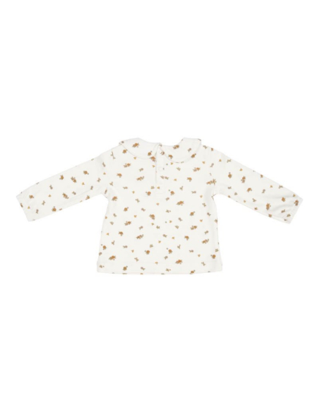T-shirt maniche lunghe con collo tondo White Blossom T-shirt maniche lunghe con collo tondo White Blossom