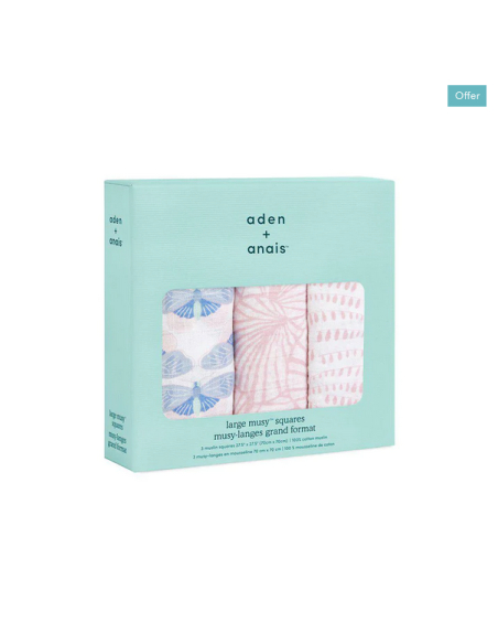 Mussole "Deco" 70x70cm - Aden + Anais