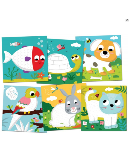 Dipingi con le dita "Adorabili compagni"