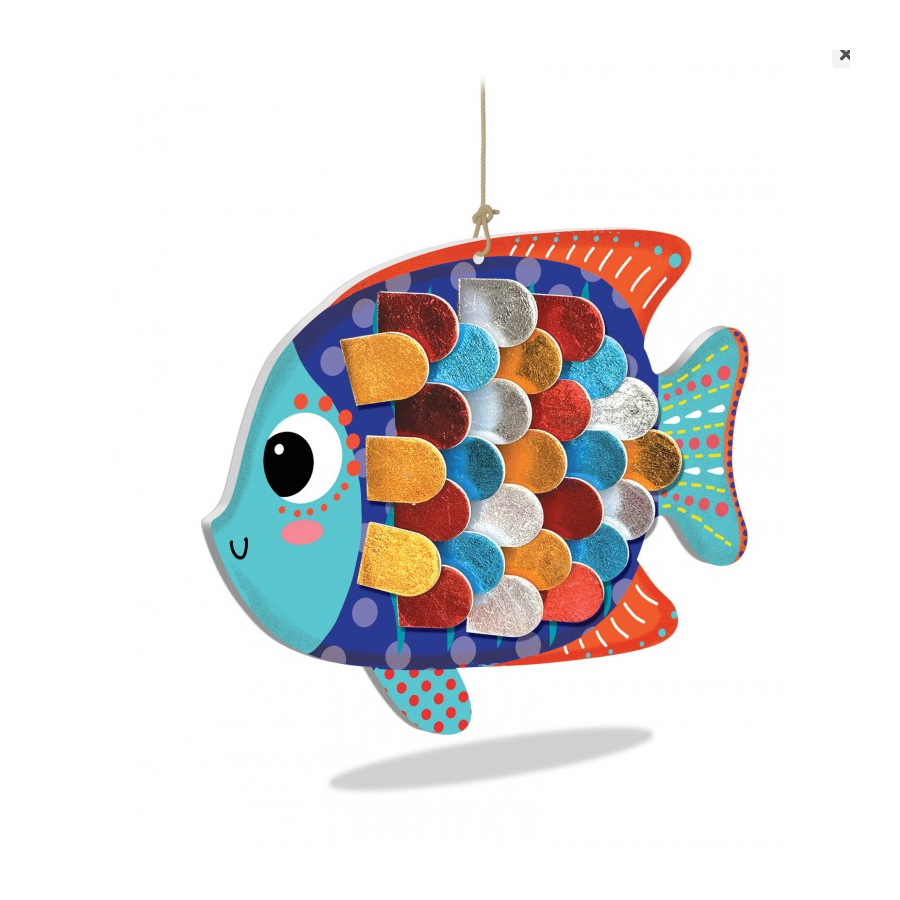 Animali facili da decorare, squame metalliche "Animali marini" 2