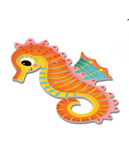 Animali facili da decorare, squame metalliche "Animali marini"