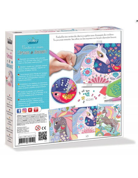 Carte per creare - Cavalli scintillanti