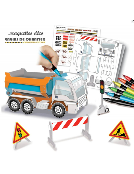 Modelli decorativi "Macchine edili"