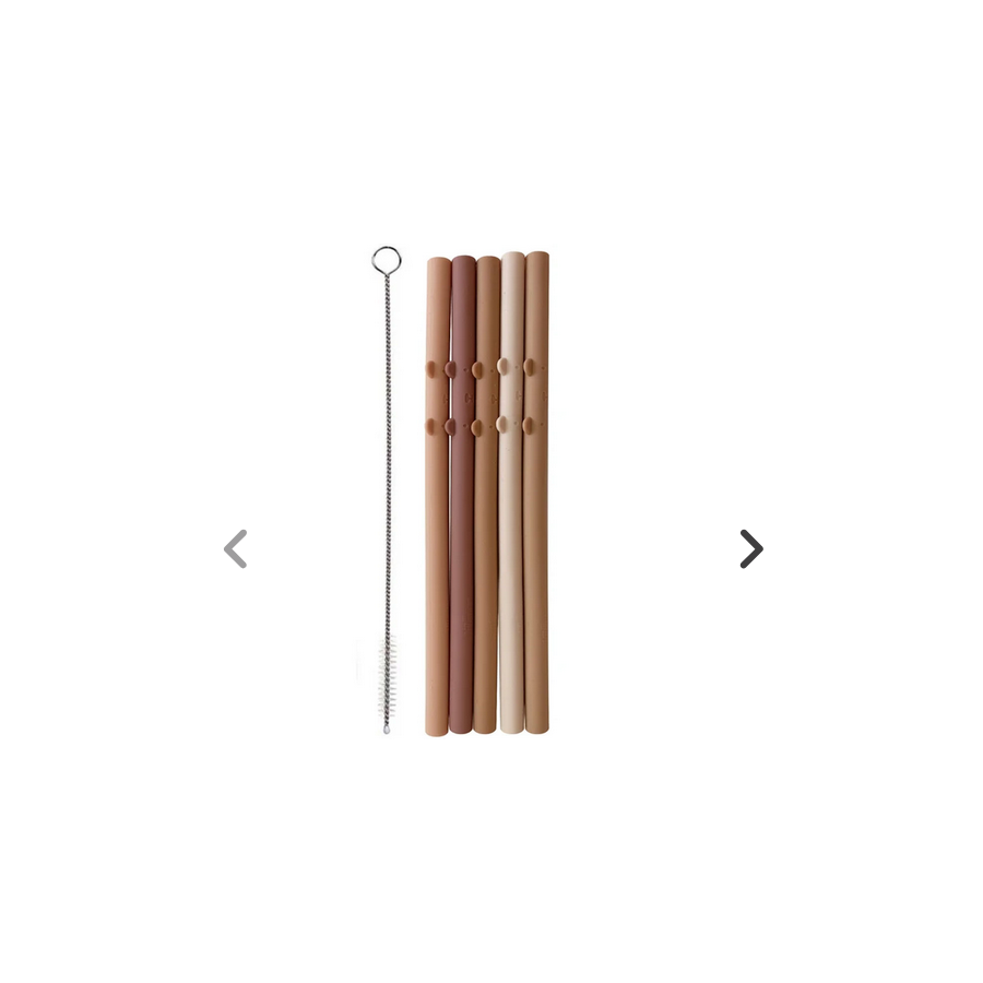 Set da 5 Cannucce lavabili Eef Lillemor Rose + Scovolino