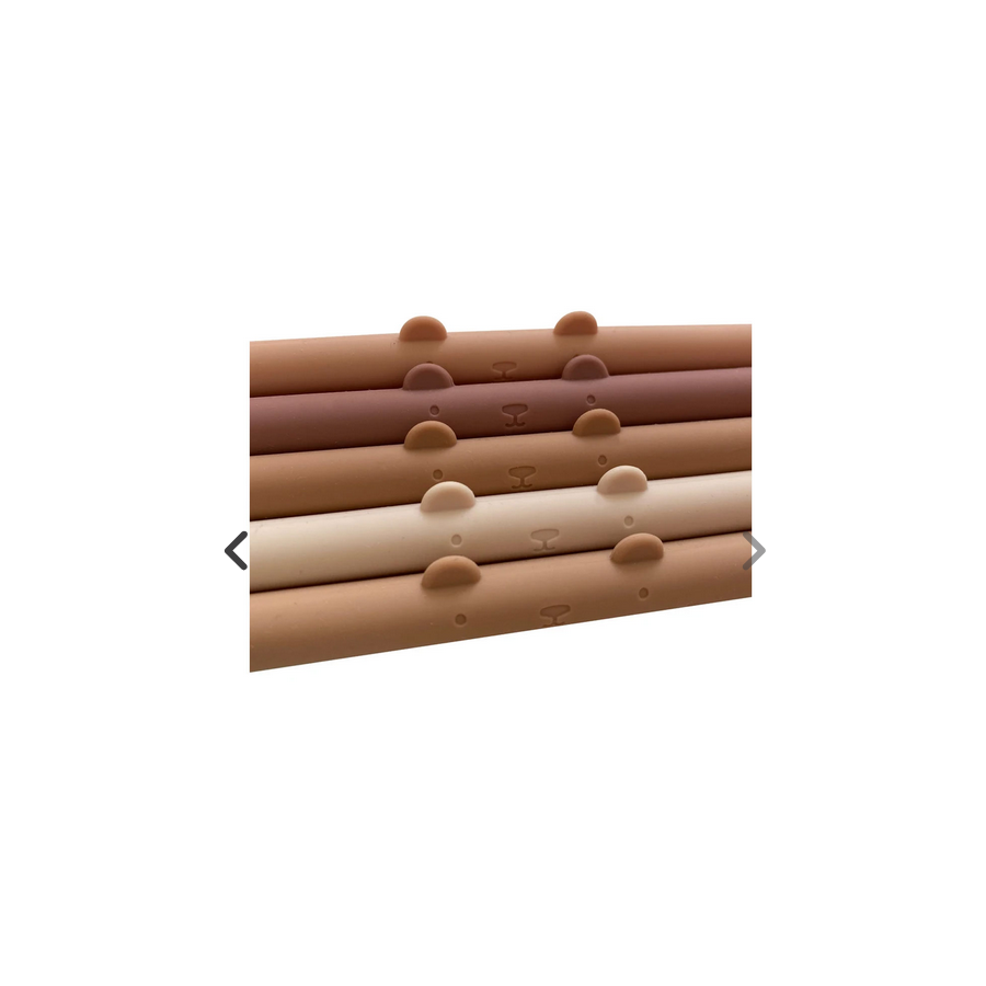 Set da 5 Cannucce lavabili Eef Lillemor Rose + Scovolino 2