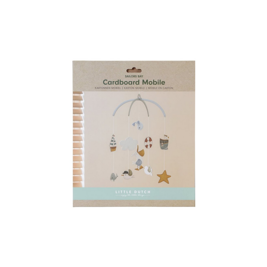 Little Dutch - Giostrina mobile in cartonboard - Sailors Bay 2