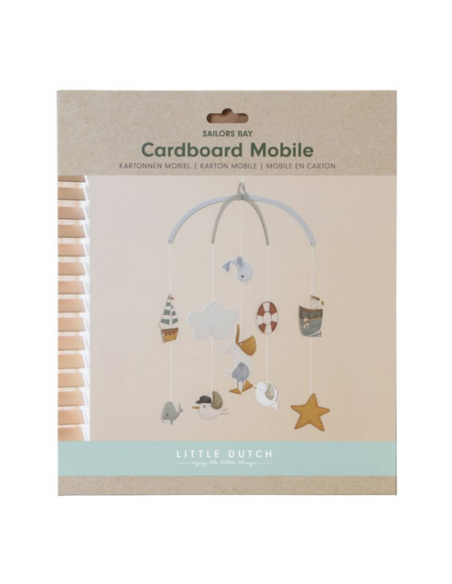 Little Dutch - Giostrina mobile in cartonboard - Sailors Bay