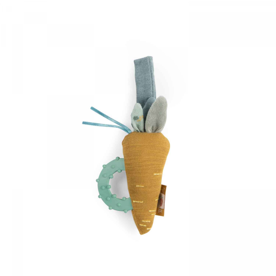 Sonaglio con anello da dentizione Carota