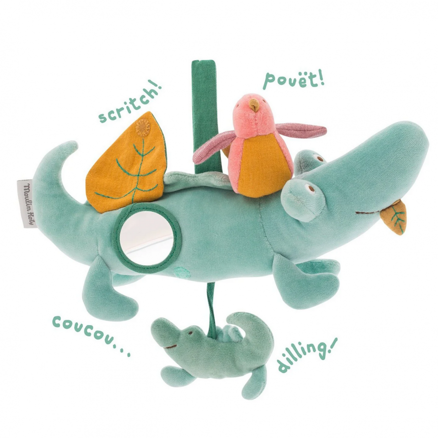 Peluche Crocodillo Multi Attività 2