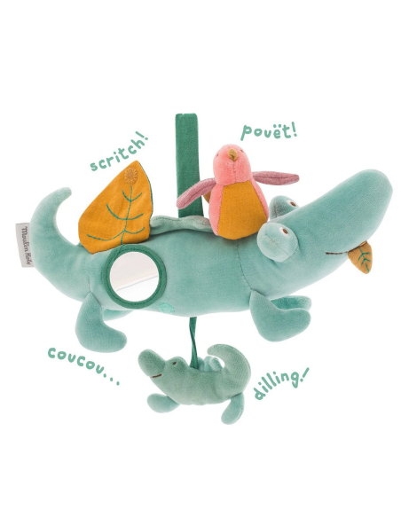 Peluche Crocodillo Multi Attività