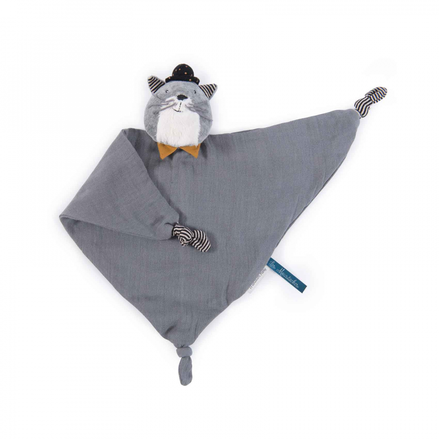 Dou dou gatto Fernand - in cotone di mussola 2