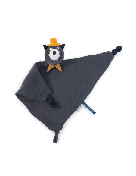 Dou dou gatto Alfonso - in cotone di mussola Dou dou gatto Alfonso - in cotone di mussola