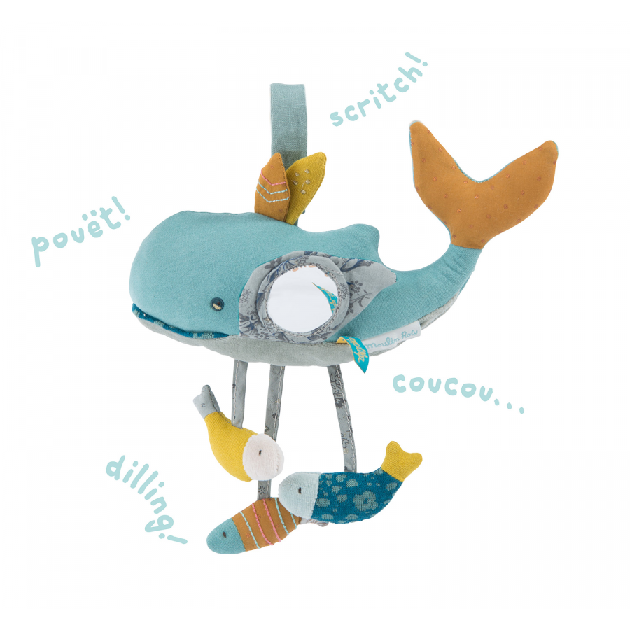 Peluche Balena Multi Attività