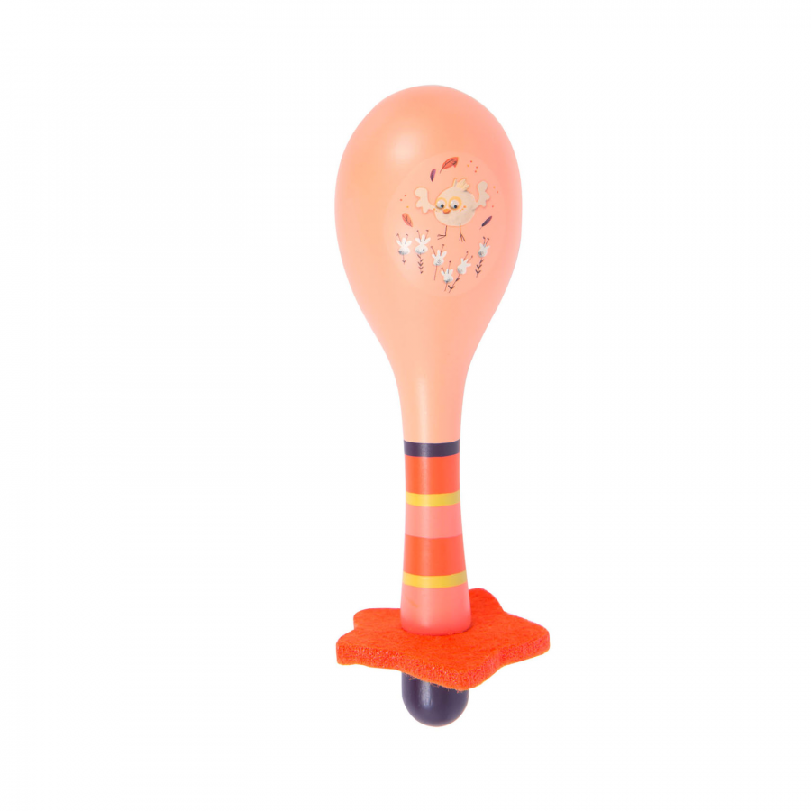 Maracas rosa corallo