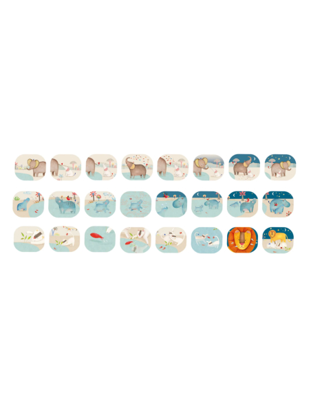 Lampada proietta storie della buonanotte - Les Papoum