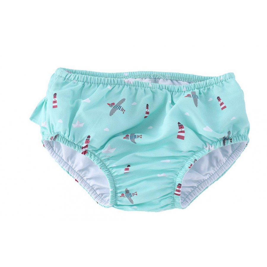 Costume Contenitivo Volant Lighthouse 6-12 meses
