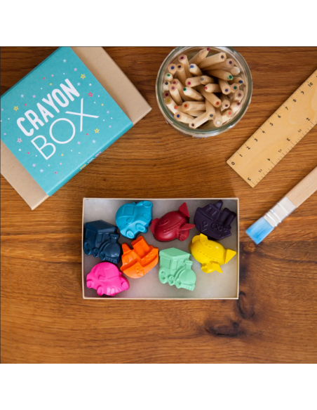 Crayon Box - Pastelli a cera - Trasporti